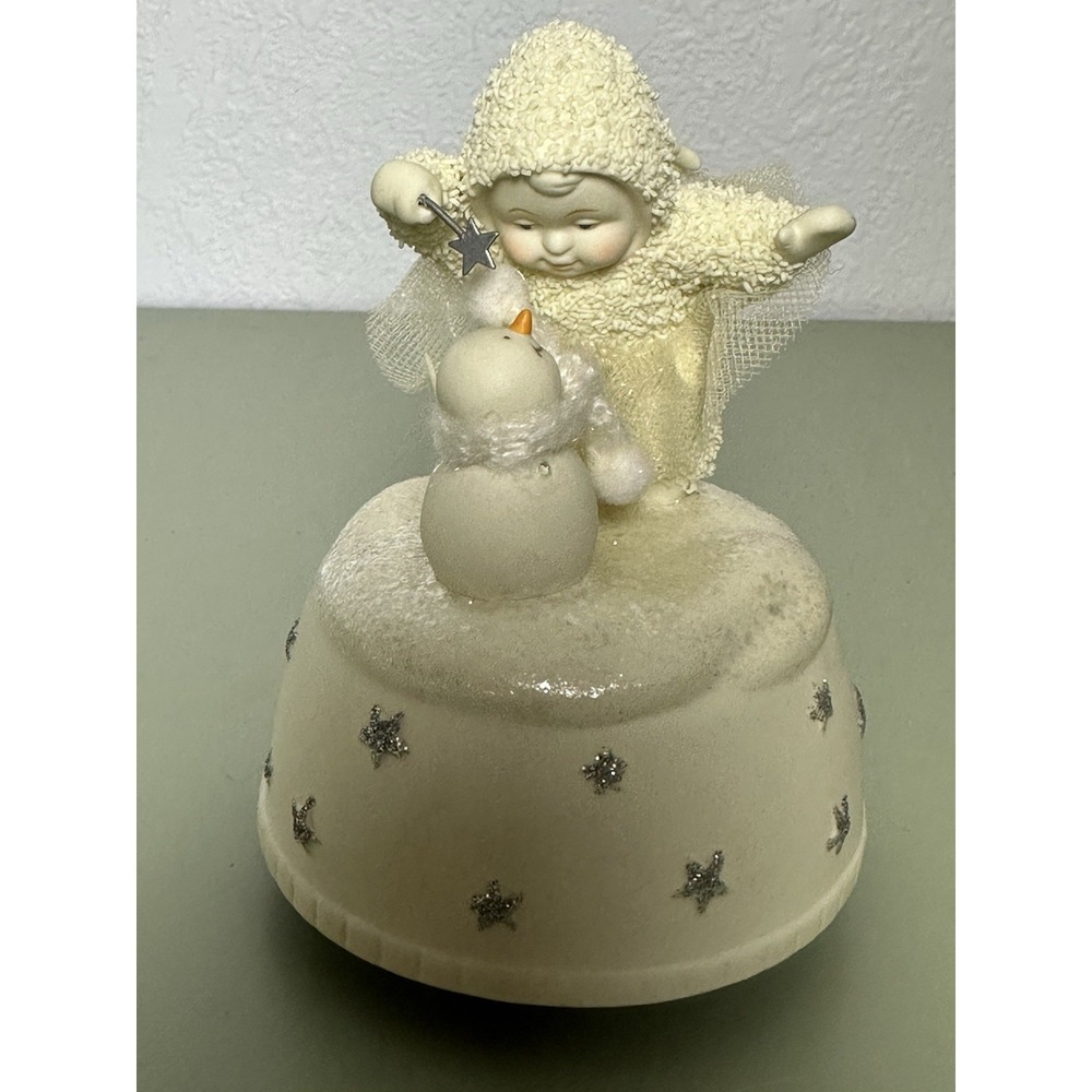 Dept 56 Snowbabies Music Box A Little‎ Holiday Magic Plays Let It Snow Figurine